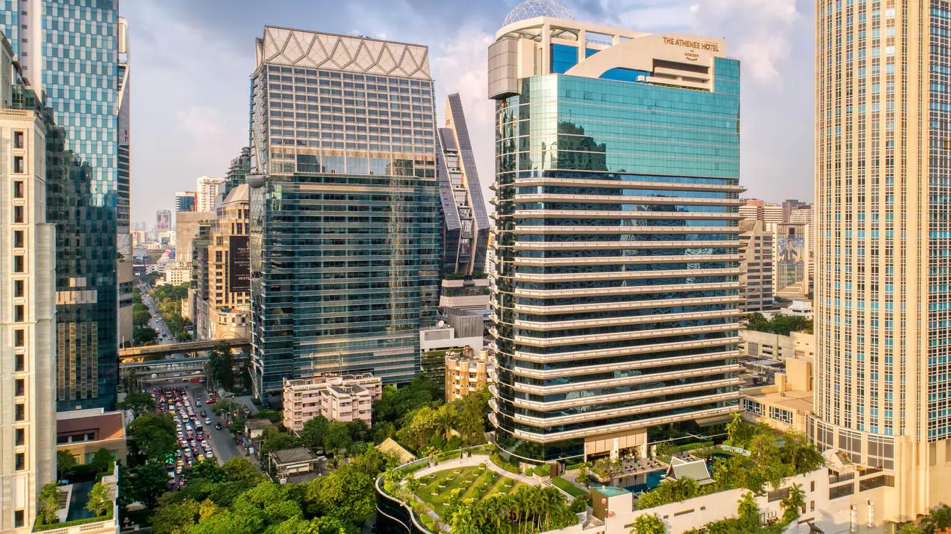 The Athenee Hotel, a Luxury Collection Hotel, BangOver view